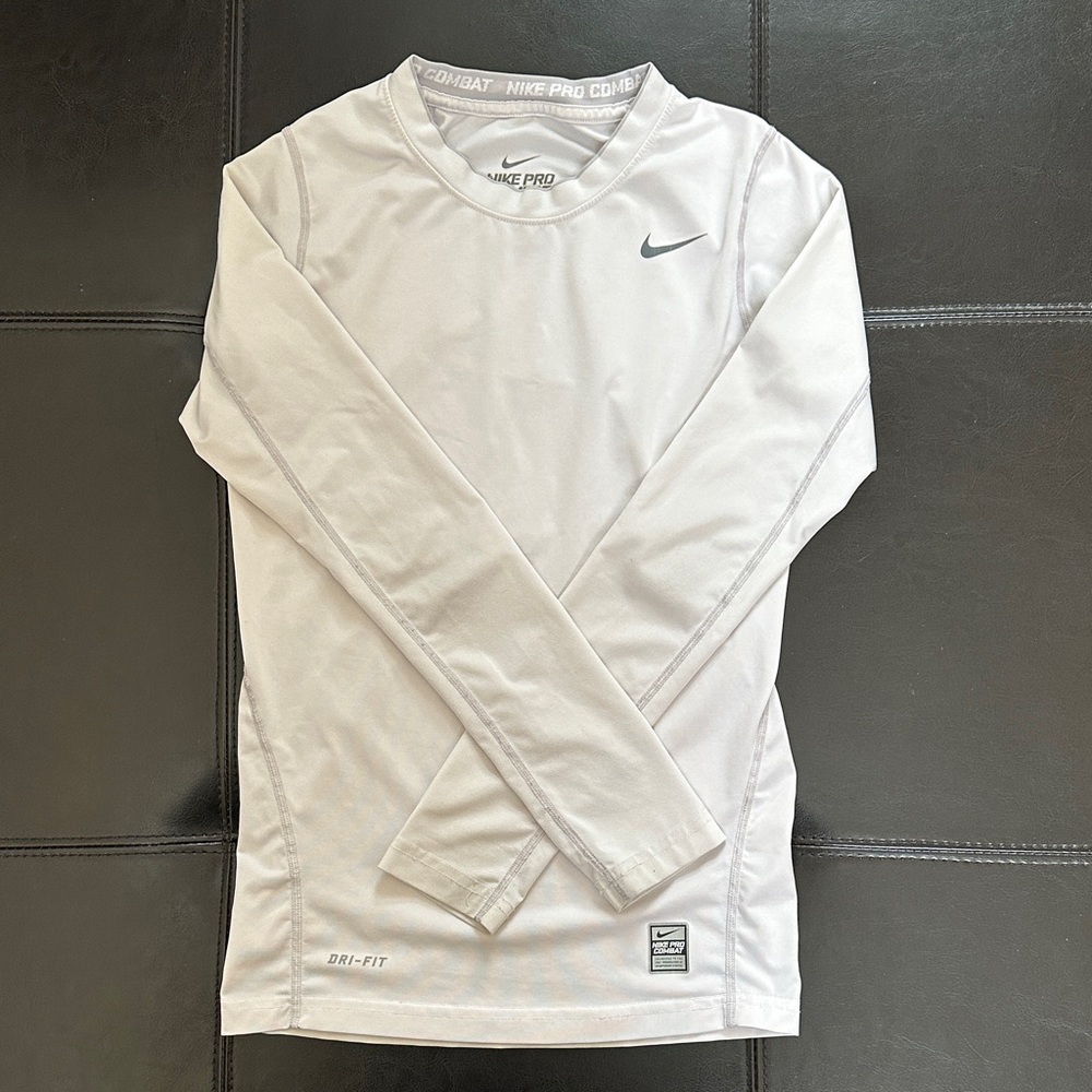 Nike Pro Combat Dri-Fit youth M long sleeve compression athletic shirt